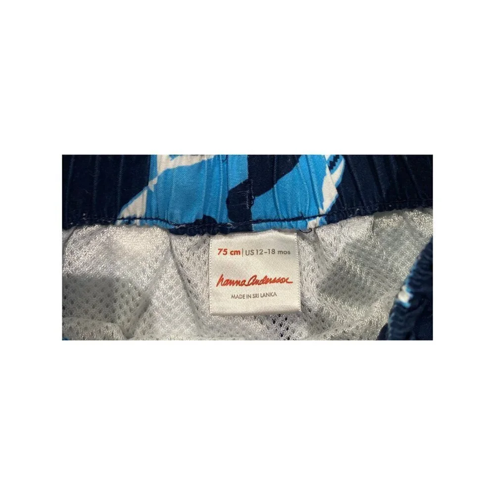 Hanna Andersson Baby Boy's Shark Swim Trunks